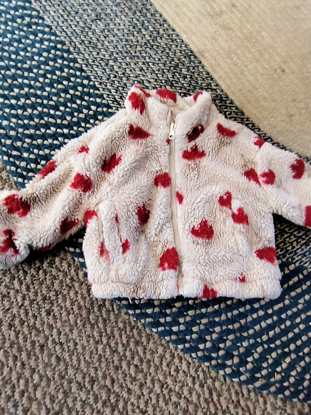 Baby Girl Fleece Top Size 12